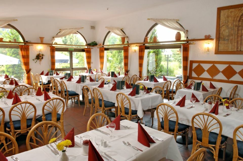 Parkhotel Luise 바트헤른알브 레스토랑 사진
